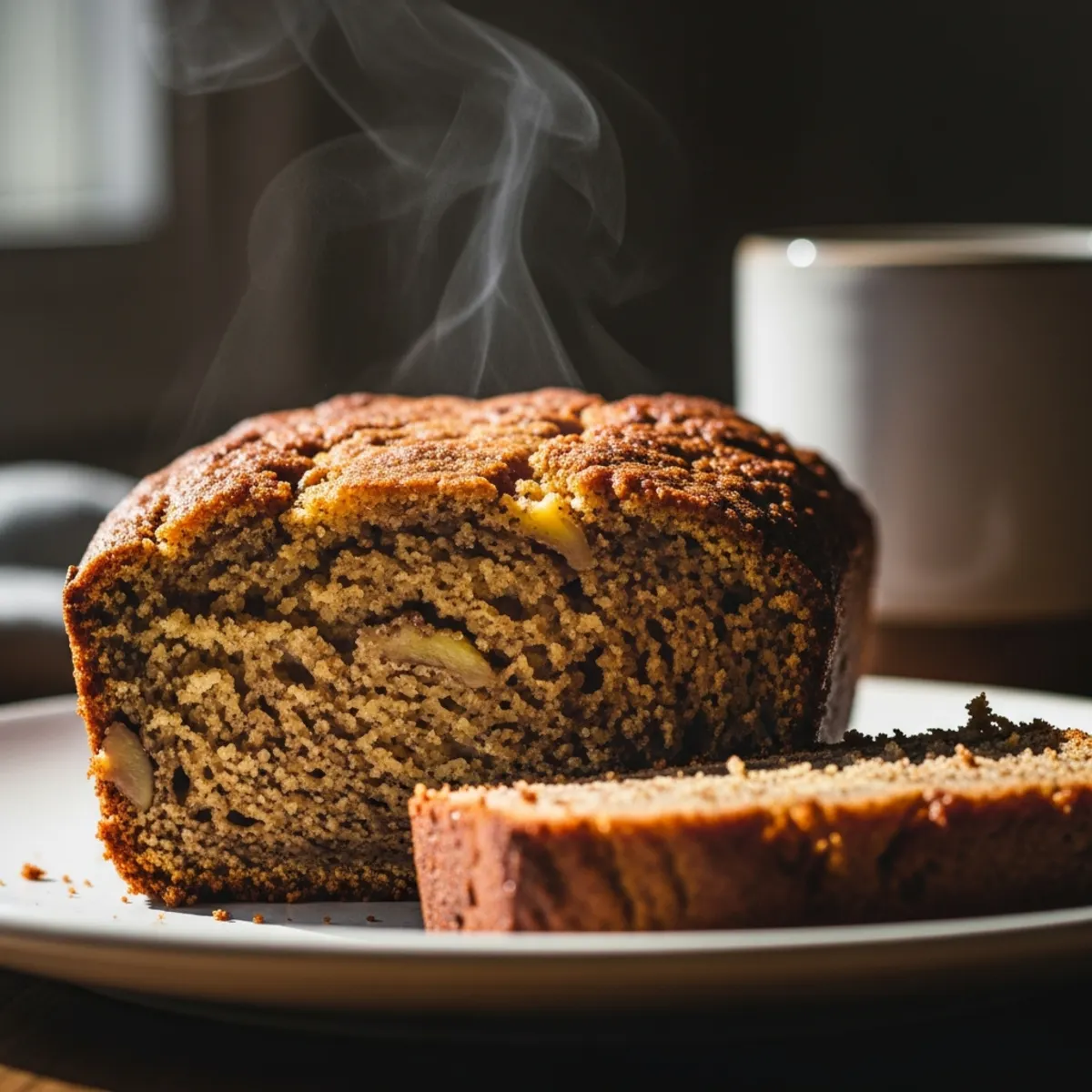 Photo de : Oil-Free Applesauce Banana Bread (The Health Hack)